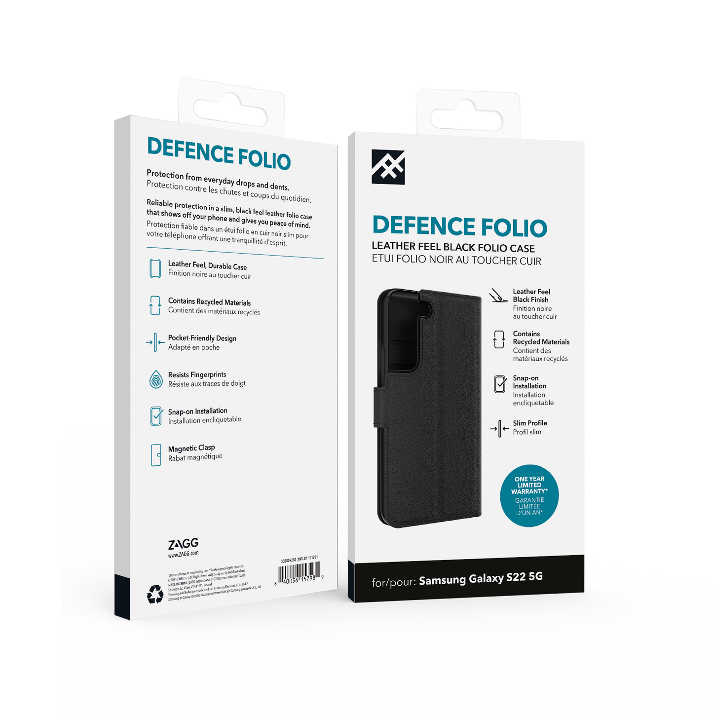 IFROGZ Defence Folio Black