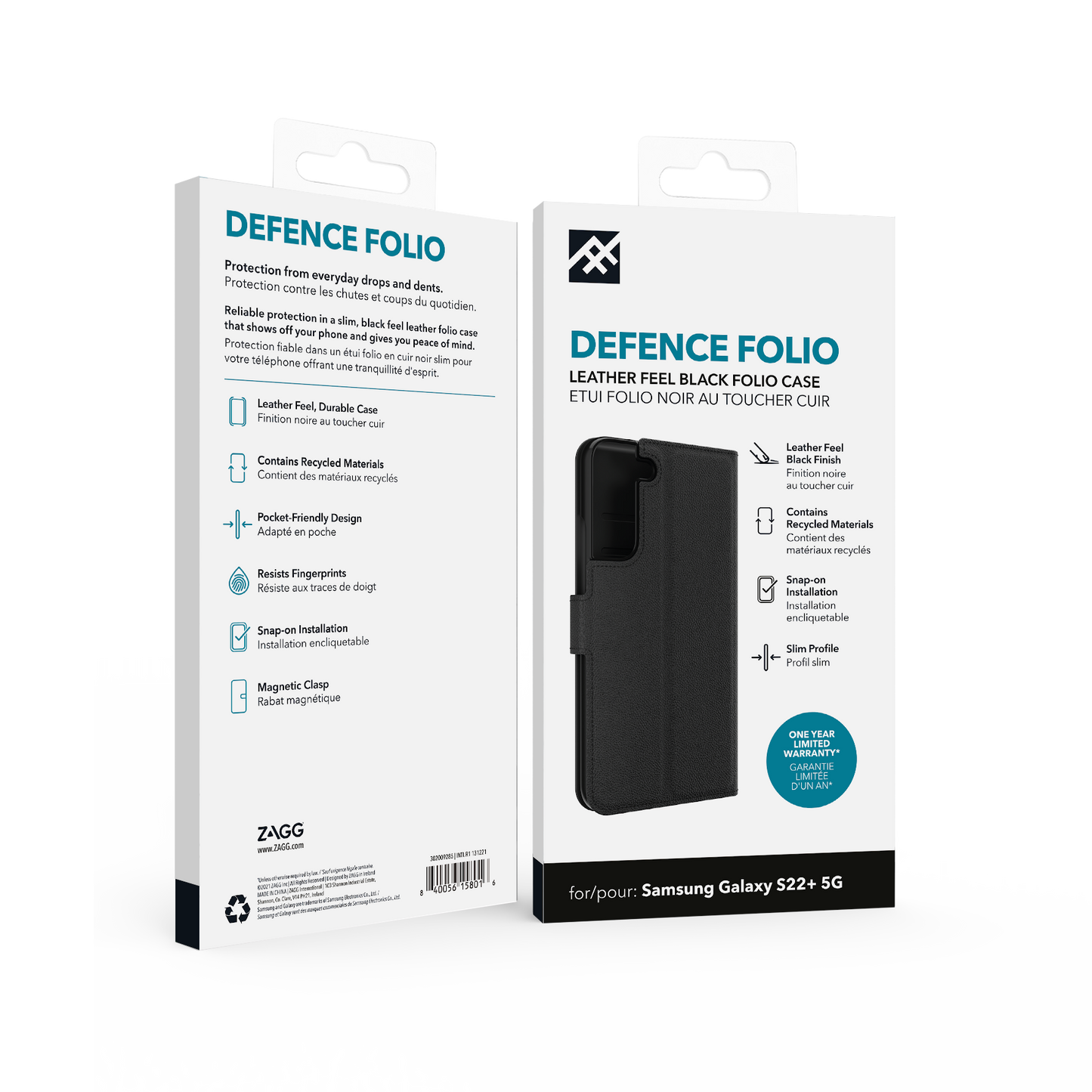 IFROGZ Defence Folio Black