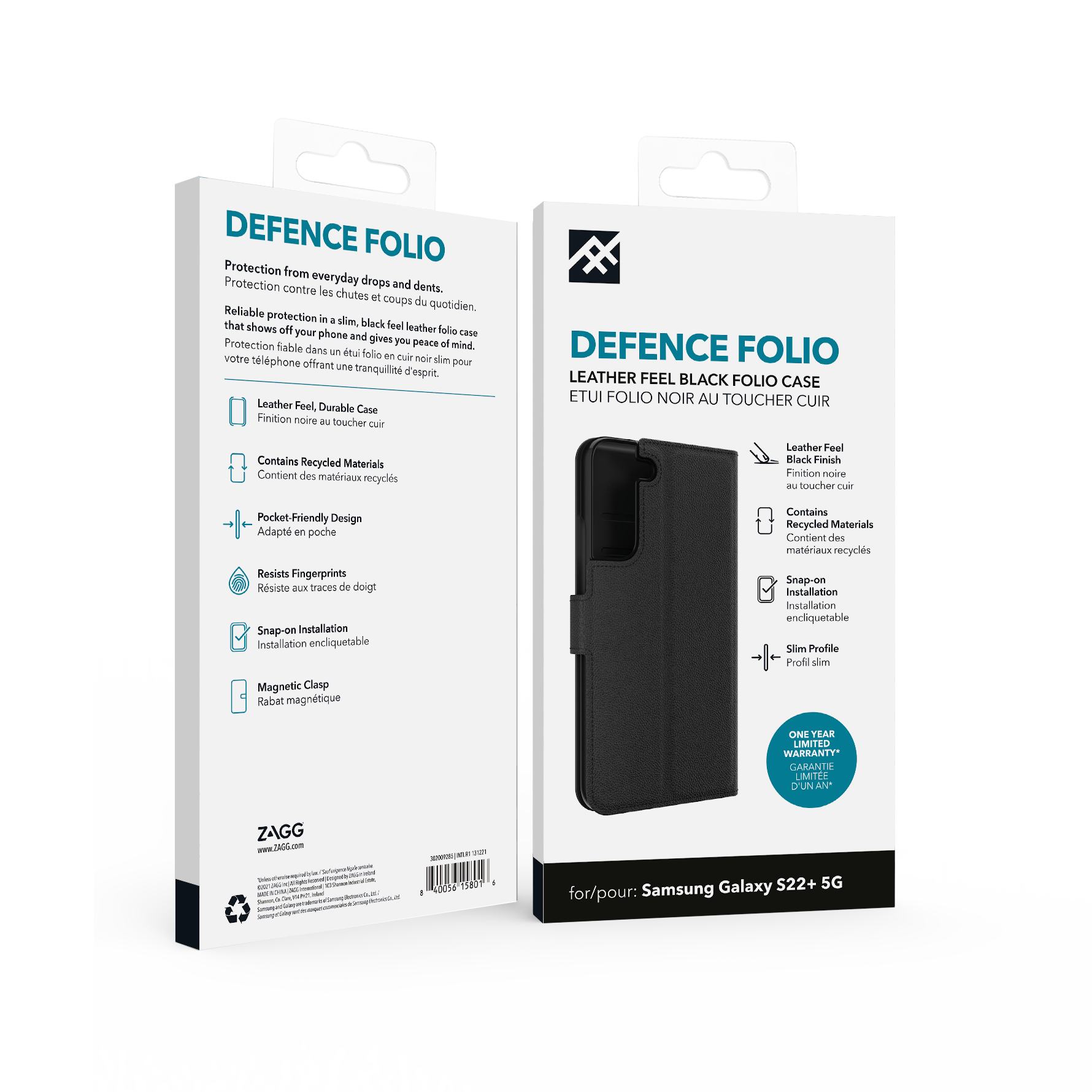 IFROGZ Defence Folio Black