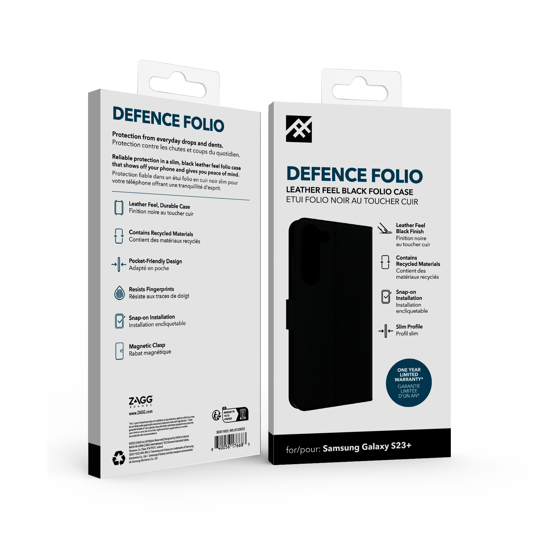IFROGZ Defence Folio Black