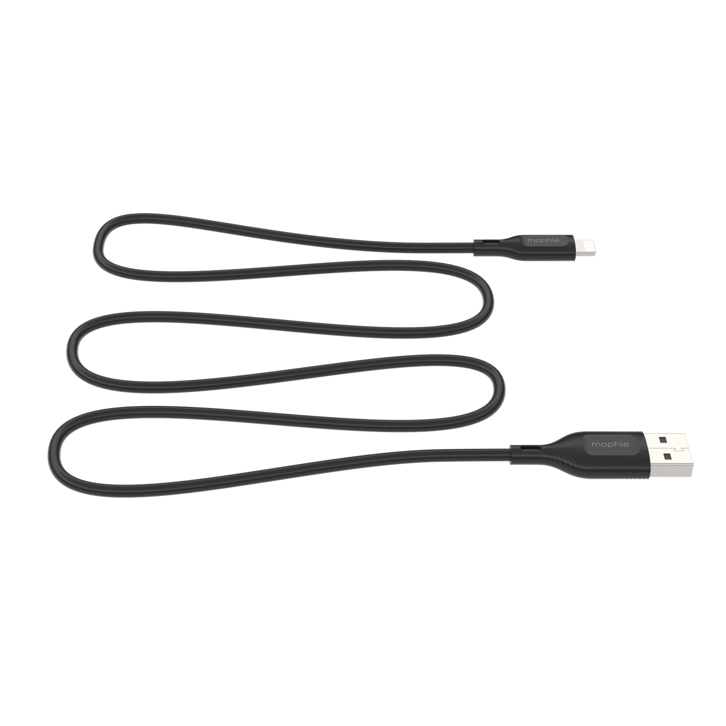Mophie Essentials Cable USBA Ă lightning 1M Black
