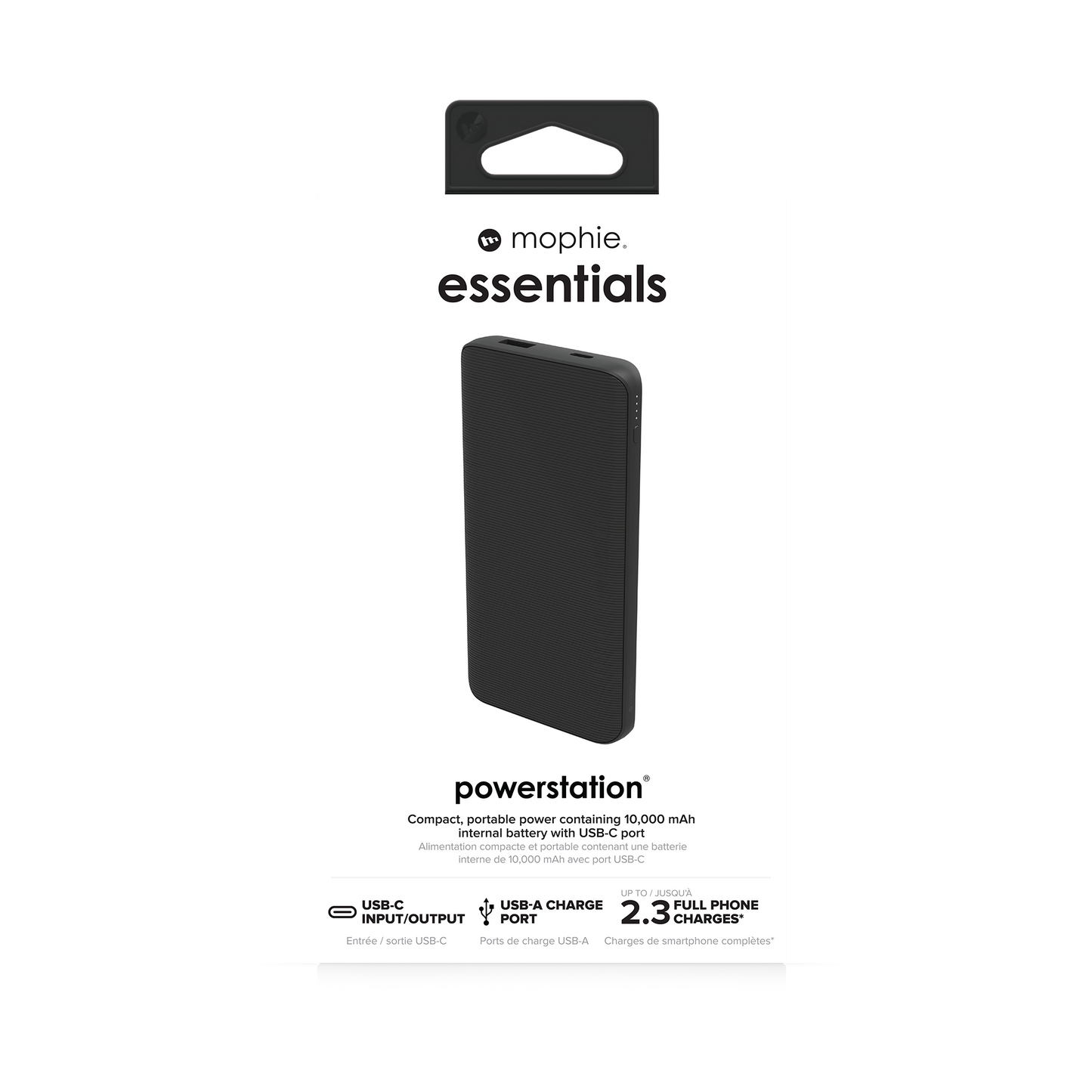 Mophie Essentials Power Bank 10,000mAh Black
