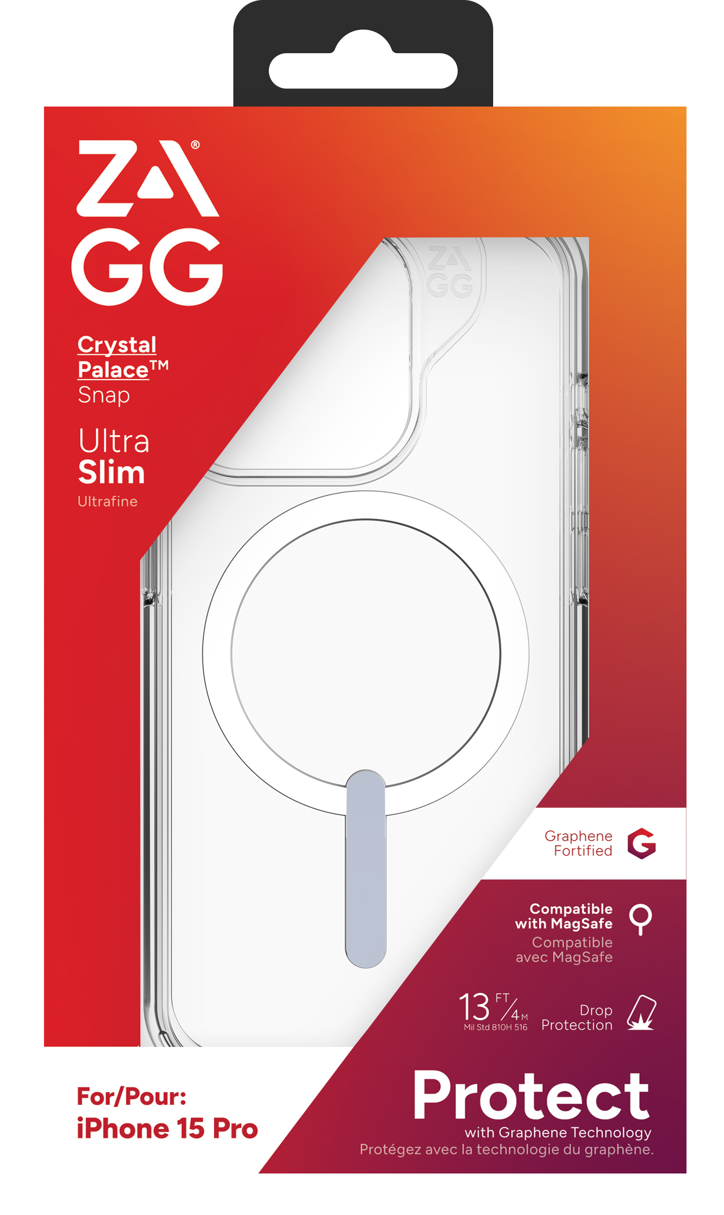 ZAGG Cases Crystal Palace Snap Clear