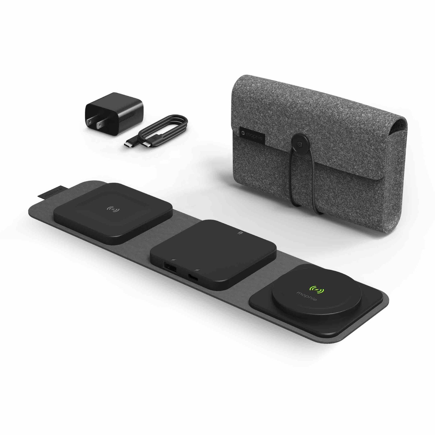 Mophie snap+ chargeur de voyage sans fil multi-appareils