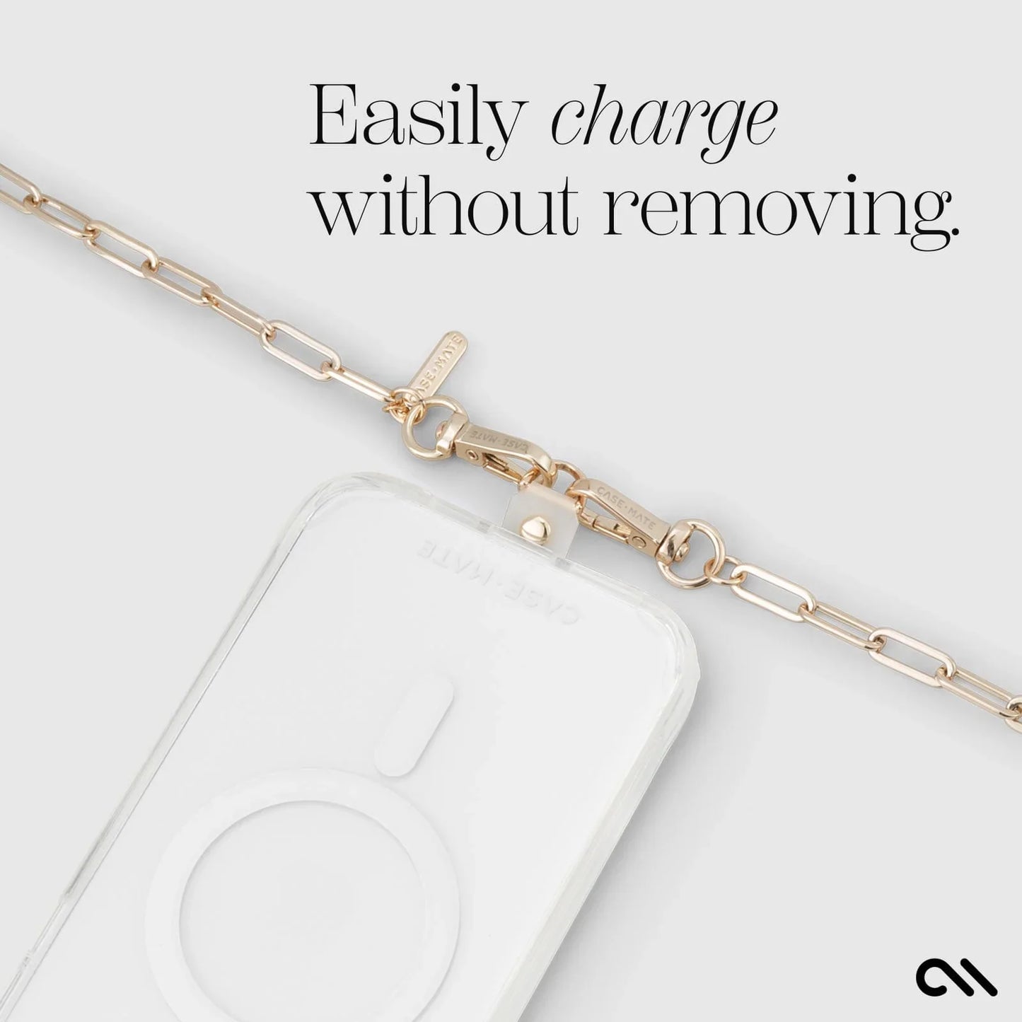 Case-Mate Phone Crossbody - Gold Chain