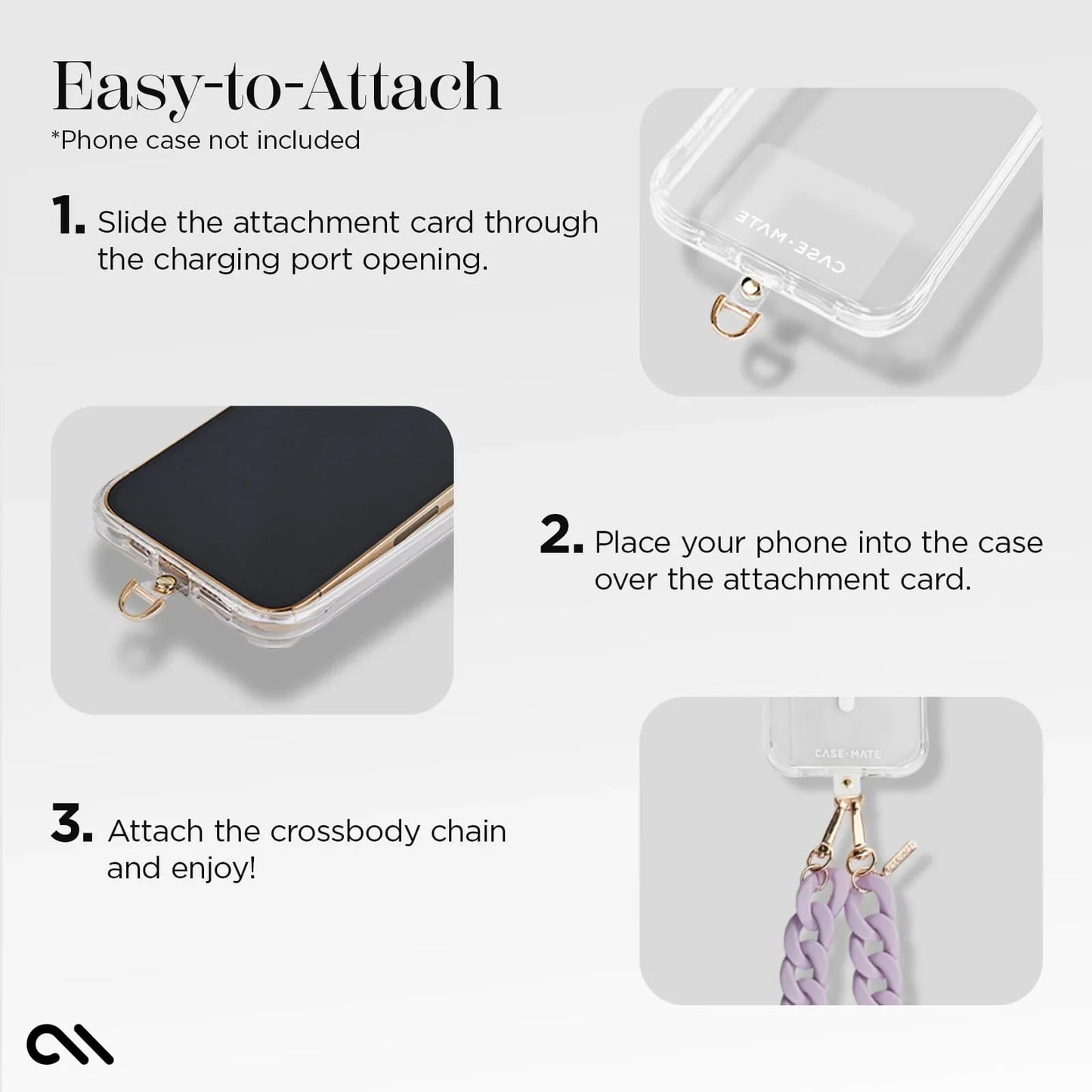 Case-Mate Phone Crossbody - Taupe Rope