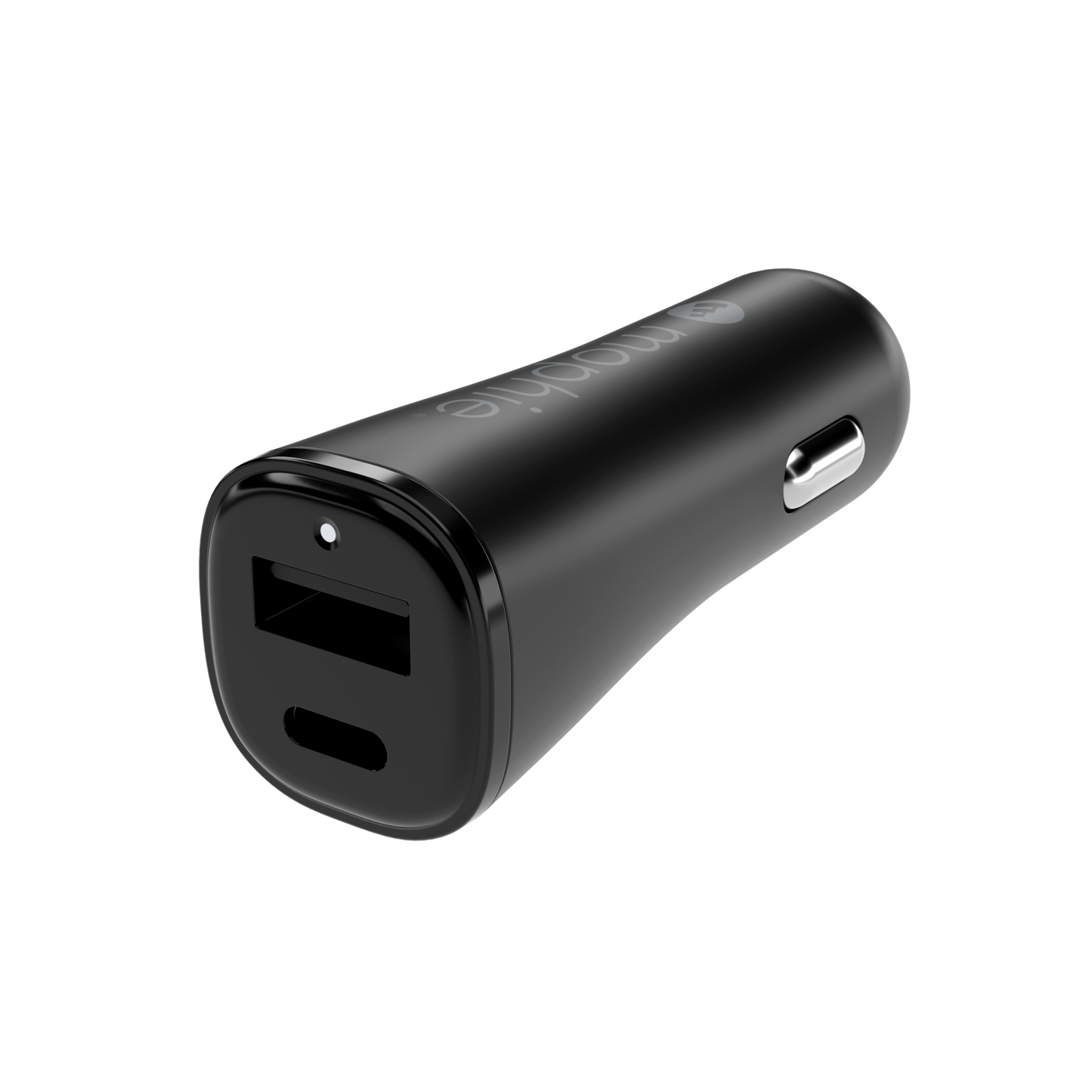 Mophie Essentials chargeur auto 12W Dual USBC & USBA