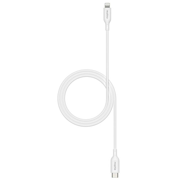 Mophie Essentials Cable USBC à lightning 2M White