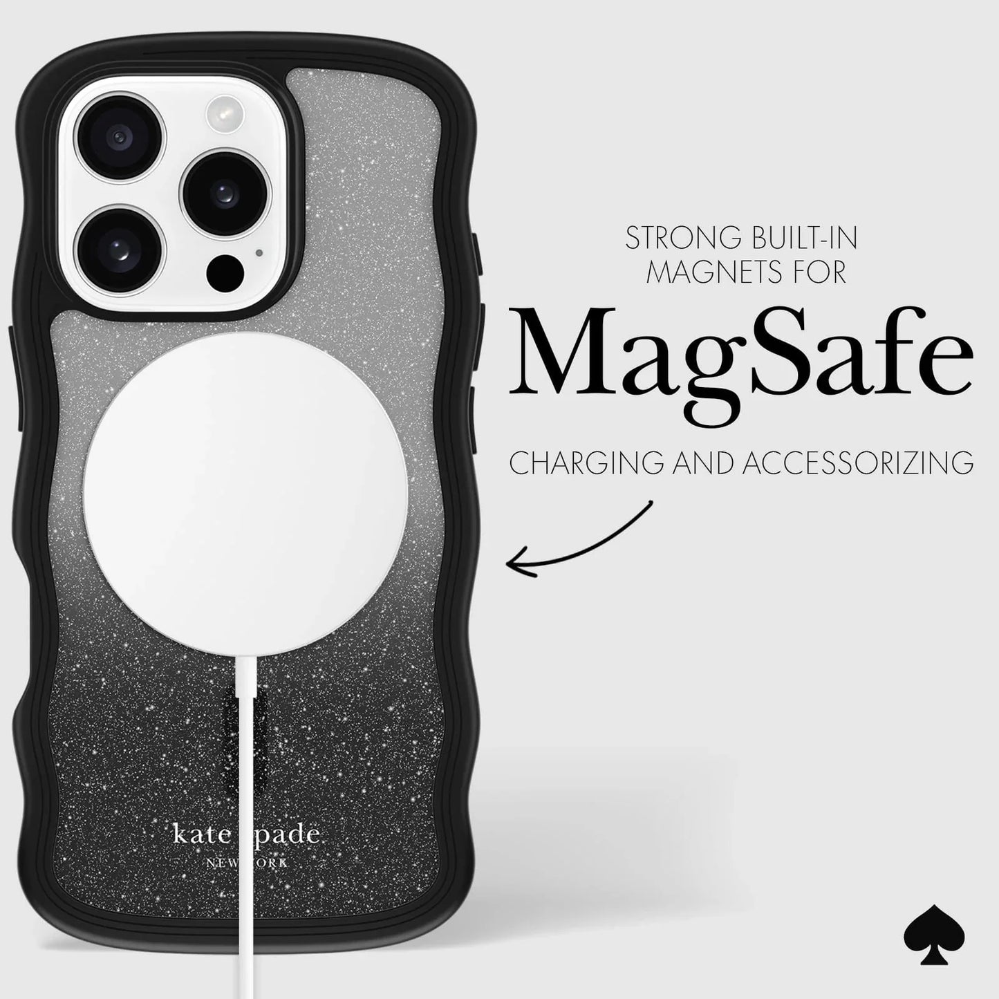 Case Kate Spade Wavy Nightfall - MagSafe