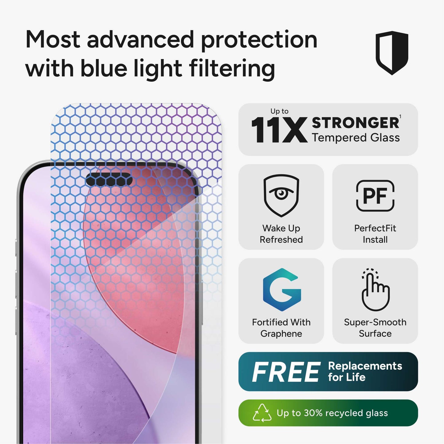 iPhone 17 Pro Max InvisibleShield XTR5 protection d'écran