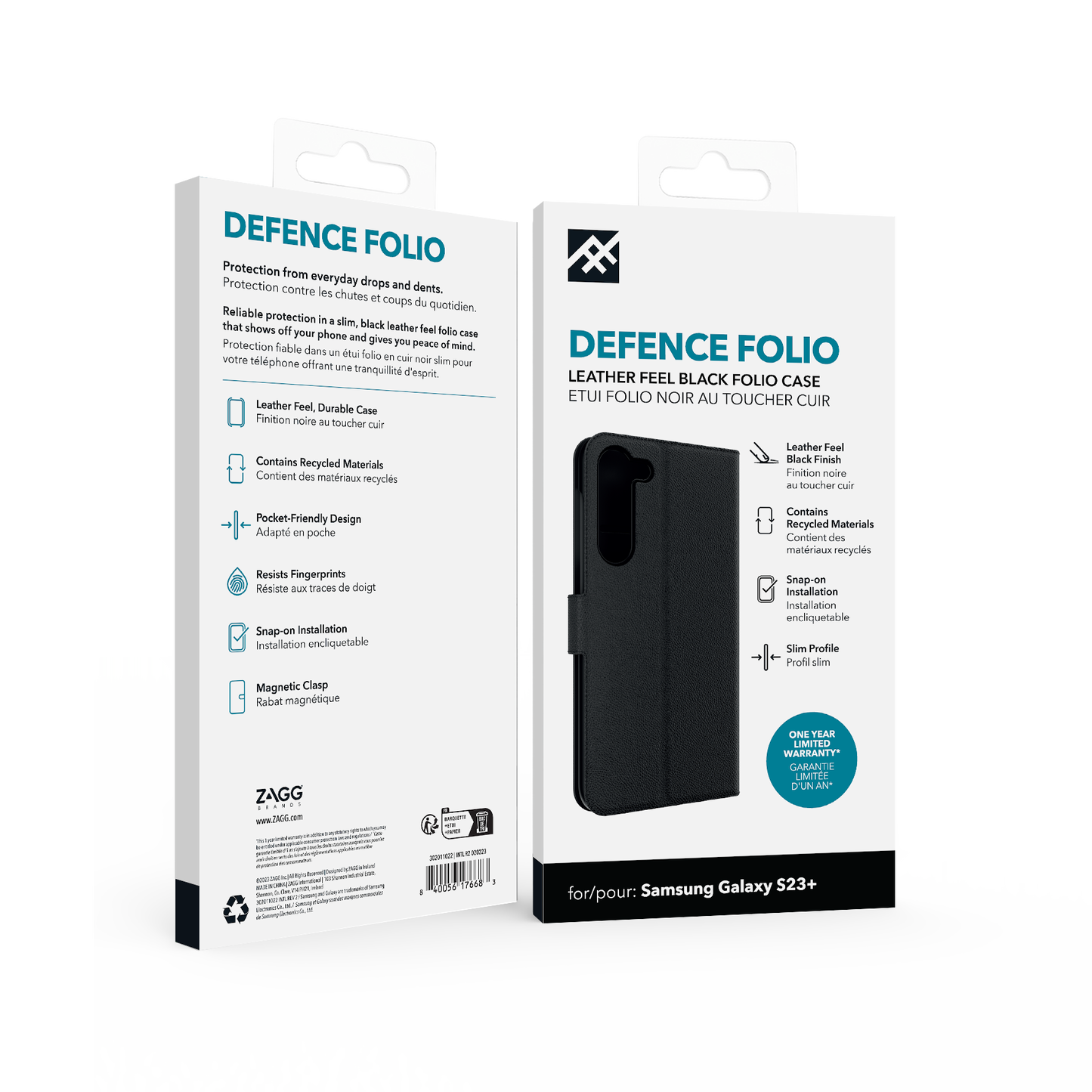 IFROGZ Defence Folio Black