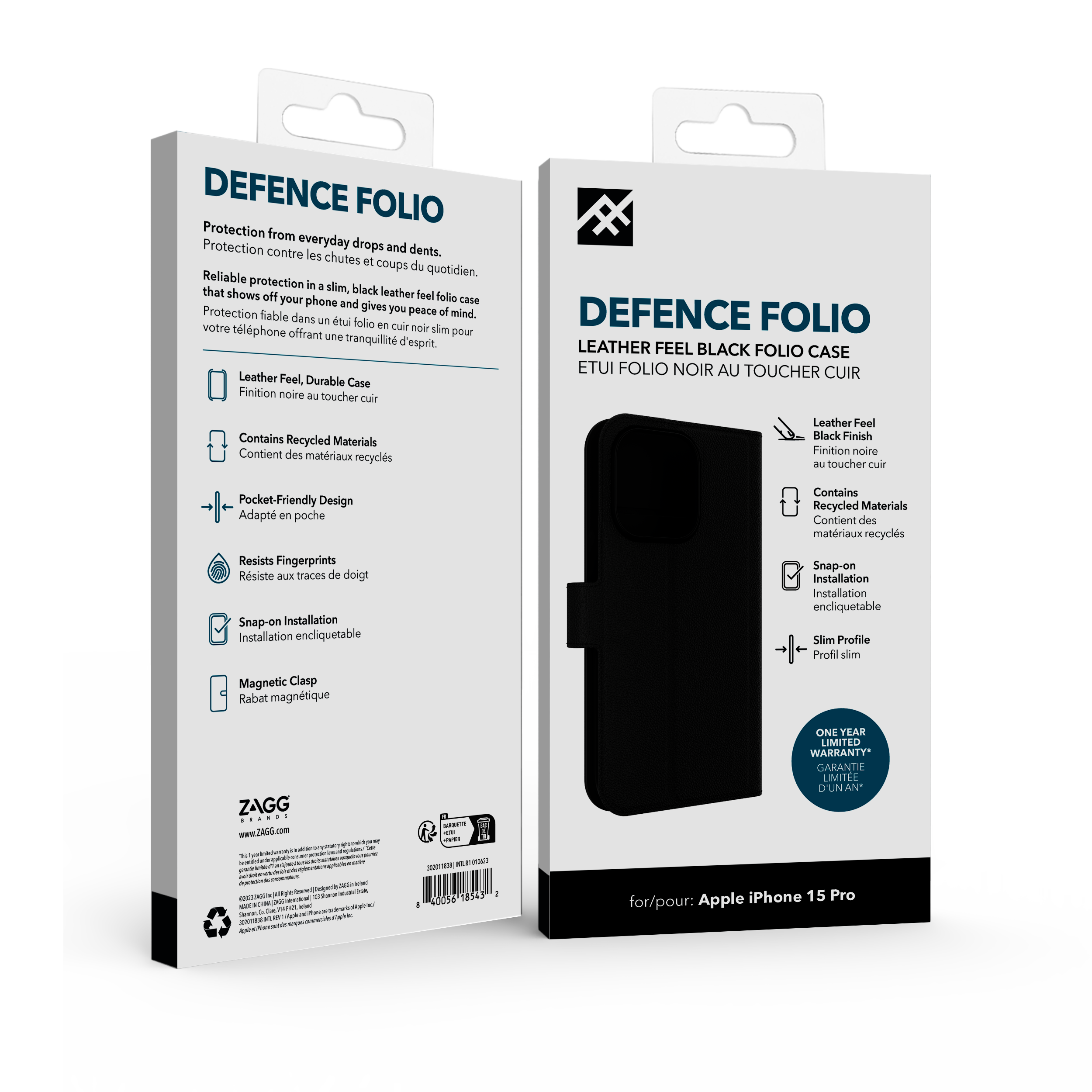 IFROGZ Defence Folio Black