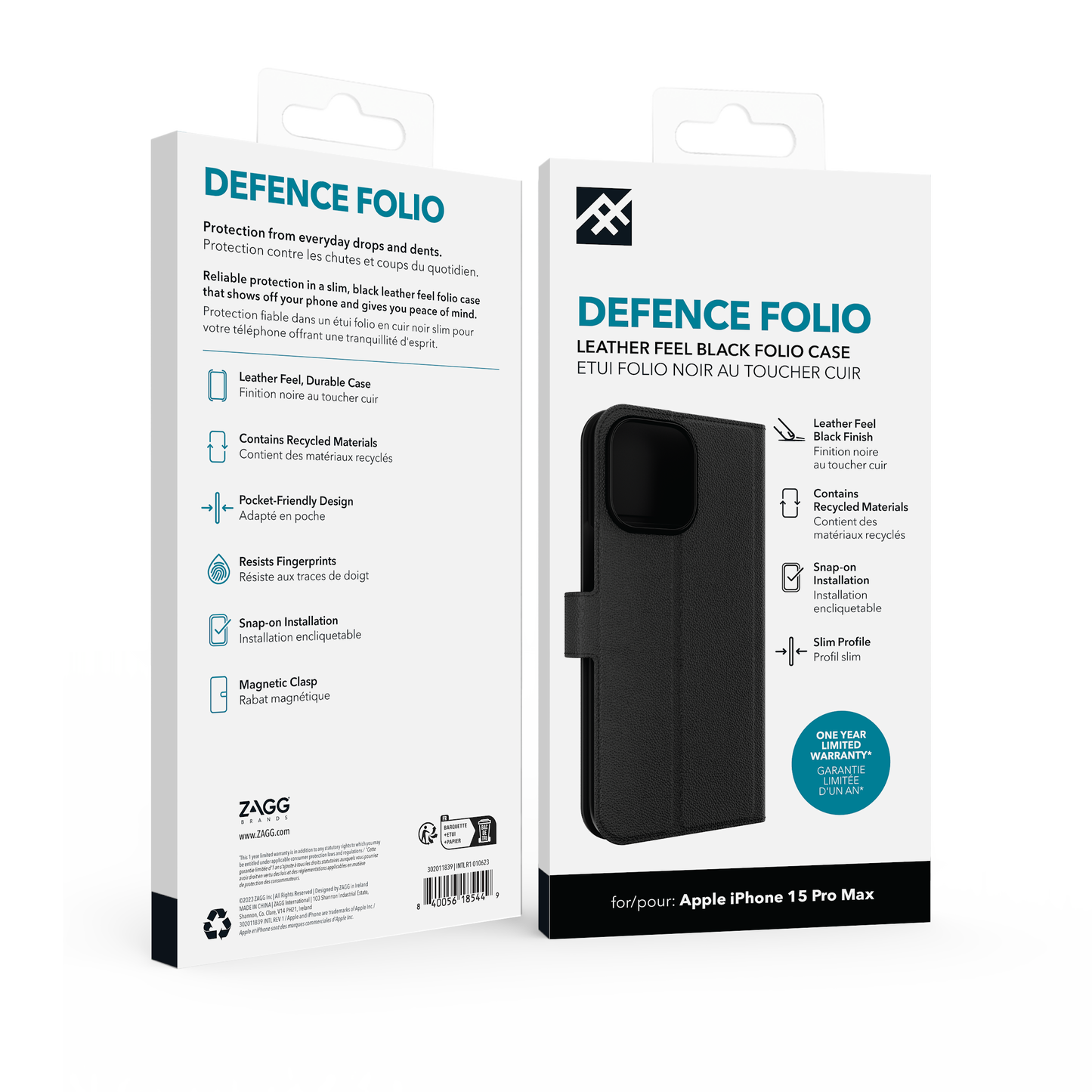 IFROGZ Defence Folio Black