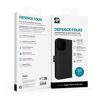 IFROGZ Defence Folio Black