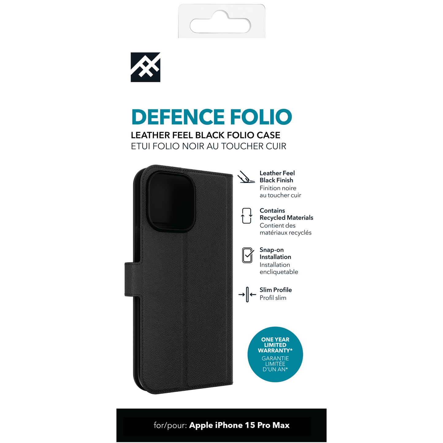 IFROGZ Defence Folio Black