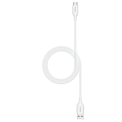 Mophie Essentials Cable USBA à USBC 1M White