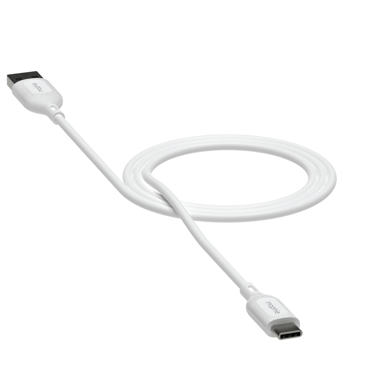 Mophie Essentials Cable USBA à USBC 1M White