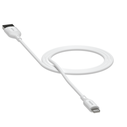 Mophie Essentials Cable USBA à Lightning 1M White