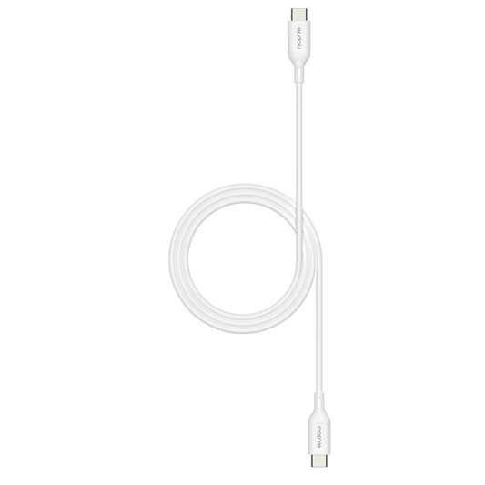 Mophie Essentials Cable USBC à USBC 1M White