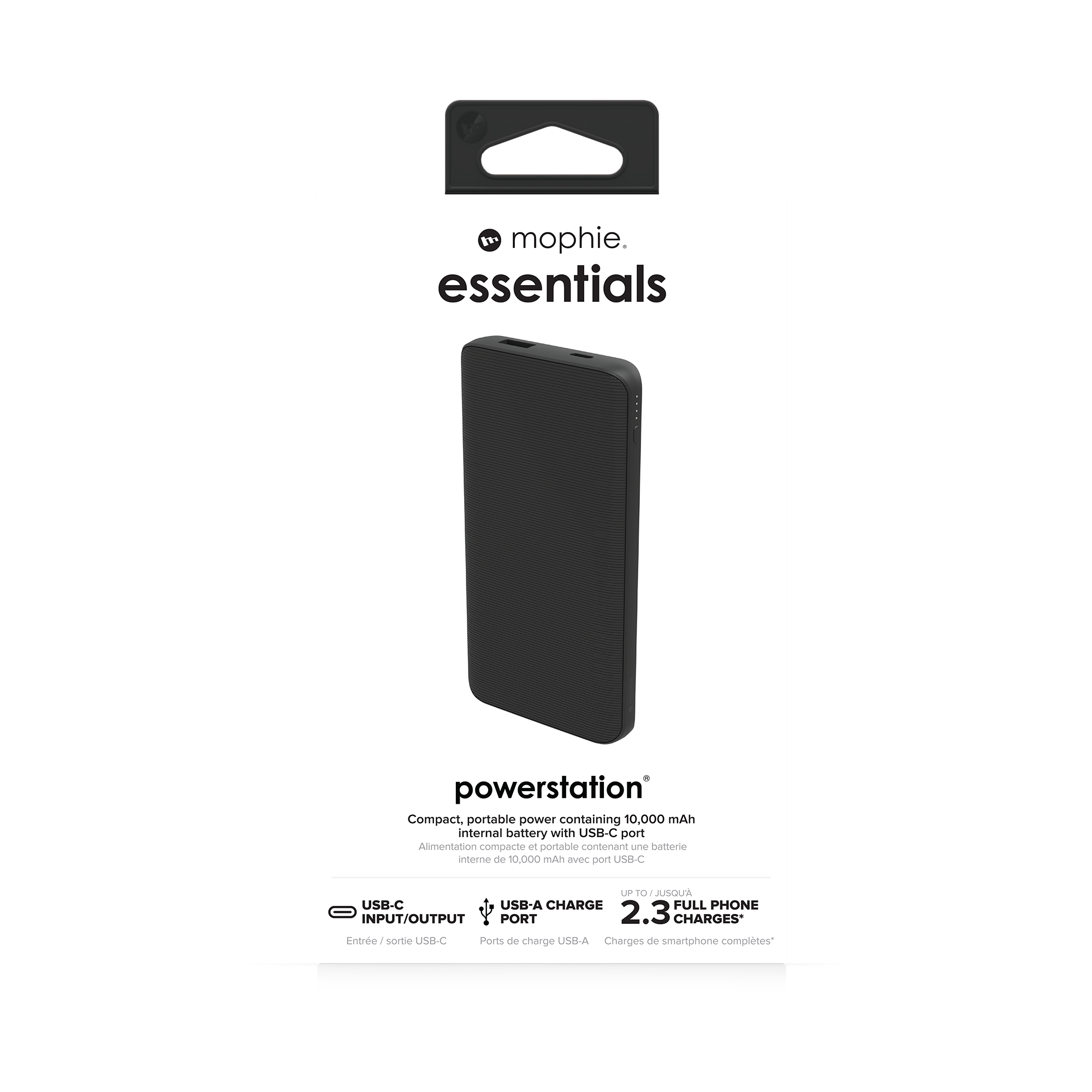 Mophie Essentials Power Bank 10,000mAh Black
