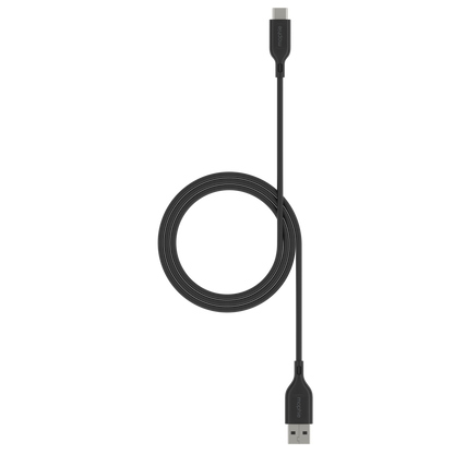 Mophie Essentials Cable USBA à USBC 1M Black