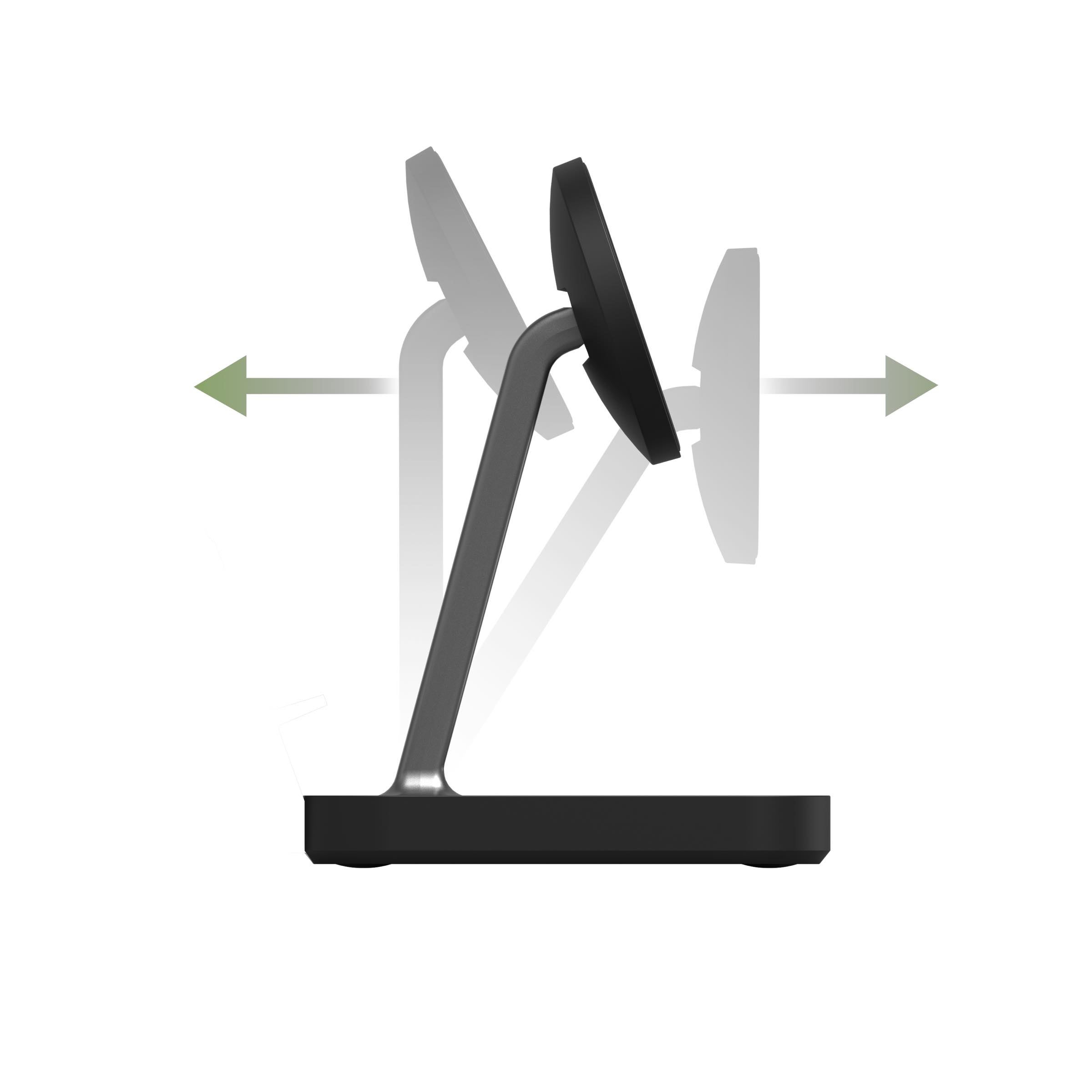 Mophie Snap+ Stand de charge sans fil 2-en-1 Black