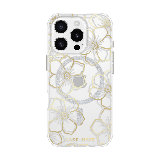 Case-Mate Floral Gems Gold - Magsafe