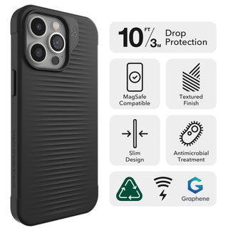 ZAGG Cases Luxe Snap PCR Black