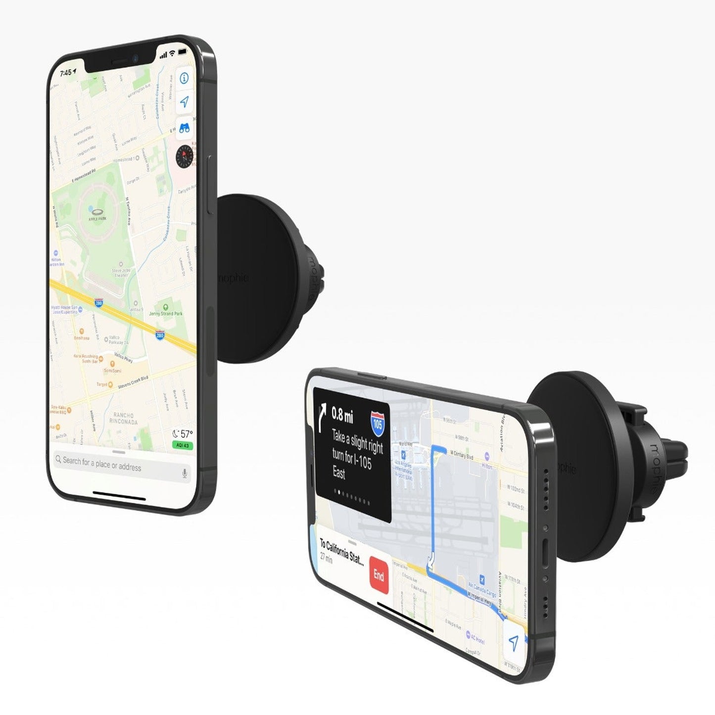 Mophie Snap Support de voiture magnétique (sans charge)